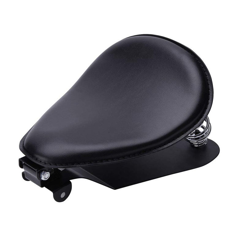 MISS MOLY Black Motorcycle Bobber Solo Seat Spring Base Plate Bracket Kit For Harley Sportster XL 883 1200 48 (Black) - Image 3